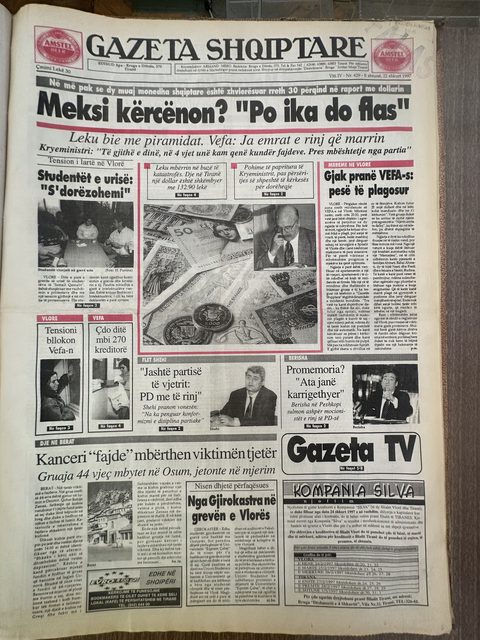 Gazeta Shqiptare 1997-02-22